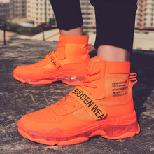 Load image into Gallery viewer, New Fashion Men High Top Shoes Designer Chunky Sneakers 2020 Spring Autumn Casual Comfortable Mens Trainers Sepatu Sneaker Pria
