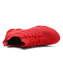 Load image into Gallery viewer, Men Shoes Sneakers Comfortable Casual Sports Shoes New Breathable Tenis Masculino Adulto Male Red Autumn Blade Large Size 50