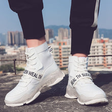 Load image into Gallery viewer, New Fashion Men High Top Shoes Designer Chunky Sneakers 2020 Spring Autumn Casual Comfortable Mens Trainers Sepatu Sneaker Pria