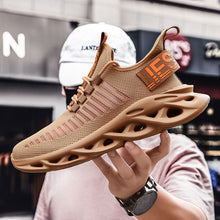 Load image into Gallery viewer, Rommedal men lightweight blade running shoes shockproof lack up breathable male sneakers height increase walking Gym shoes man
