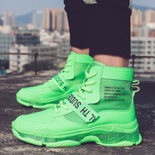 Load image into Gallery viewer, New Fashion Men High Top Shoes Designer Chunky Sneakers 2020 Spring Autumn Casual Comfortable Mens Trainers Sepatu Sneaker Pria
