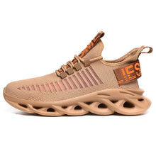 Load image into Gallery viewer, Rommedal men lightweight blade running shoes shockproof lack up breathable male sneakers height increase walking Gym shoes man
