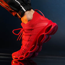 Load image into Gallery viewer, Men Shoes Sneakers Comfortable Casual Sports Shoes New Breathable Tenis Masculino Adulto Male Red Autumn Blade Large Size 50
