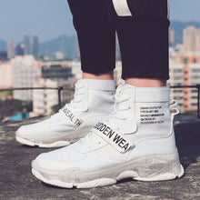 Load image into Gallery viewer, New Fashion Men High Top Shoes Designer Chunky Sneakers 2020 Spring Autumn Casual Comfortable Mens Trainers Sepatu Sneaker Pria
