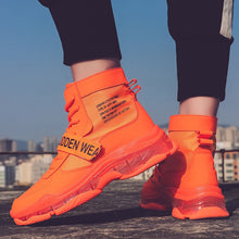 Load image into Gallery viewer, New Fashion Men High Top Shoes Designer Chunky Sneakers 2020 Spring Autumn Casual Comfortable Mens Trainers Sepatu Sneaker Pria
